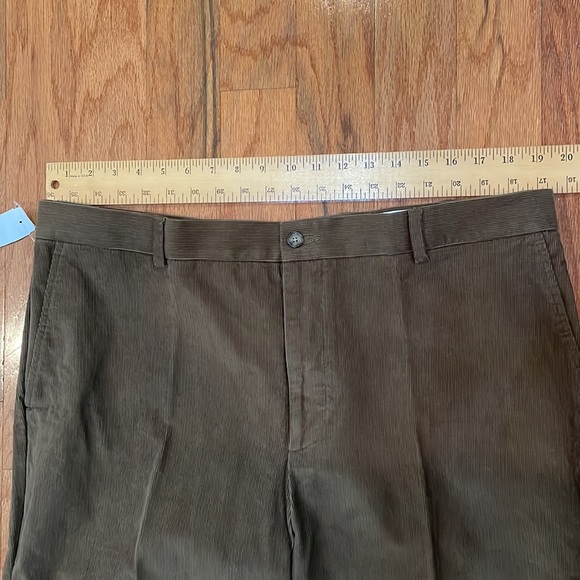 Mens Jos.A. Bank Corduroy 40 x 32 Tailored Fit Brown NWT 100%Cotton - Picture 6 of 12